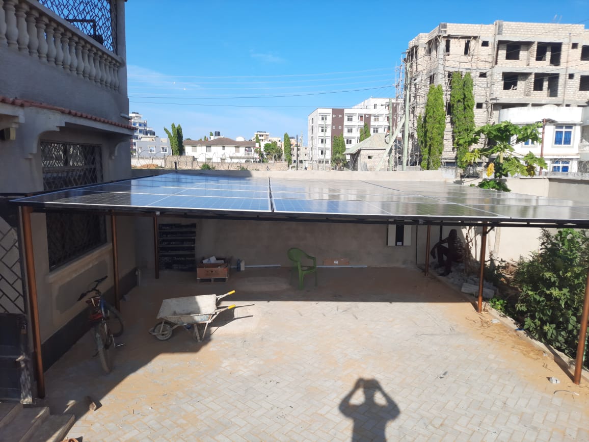 10kW Hybrid Residential Solar System Installed in Bamburi, Mombasa