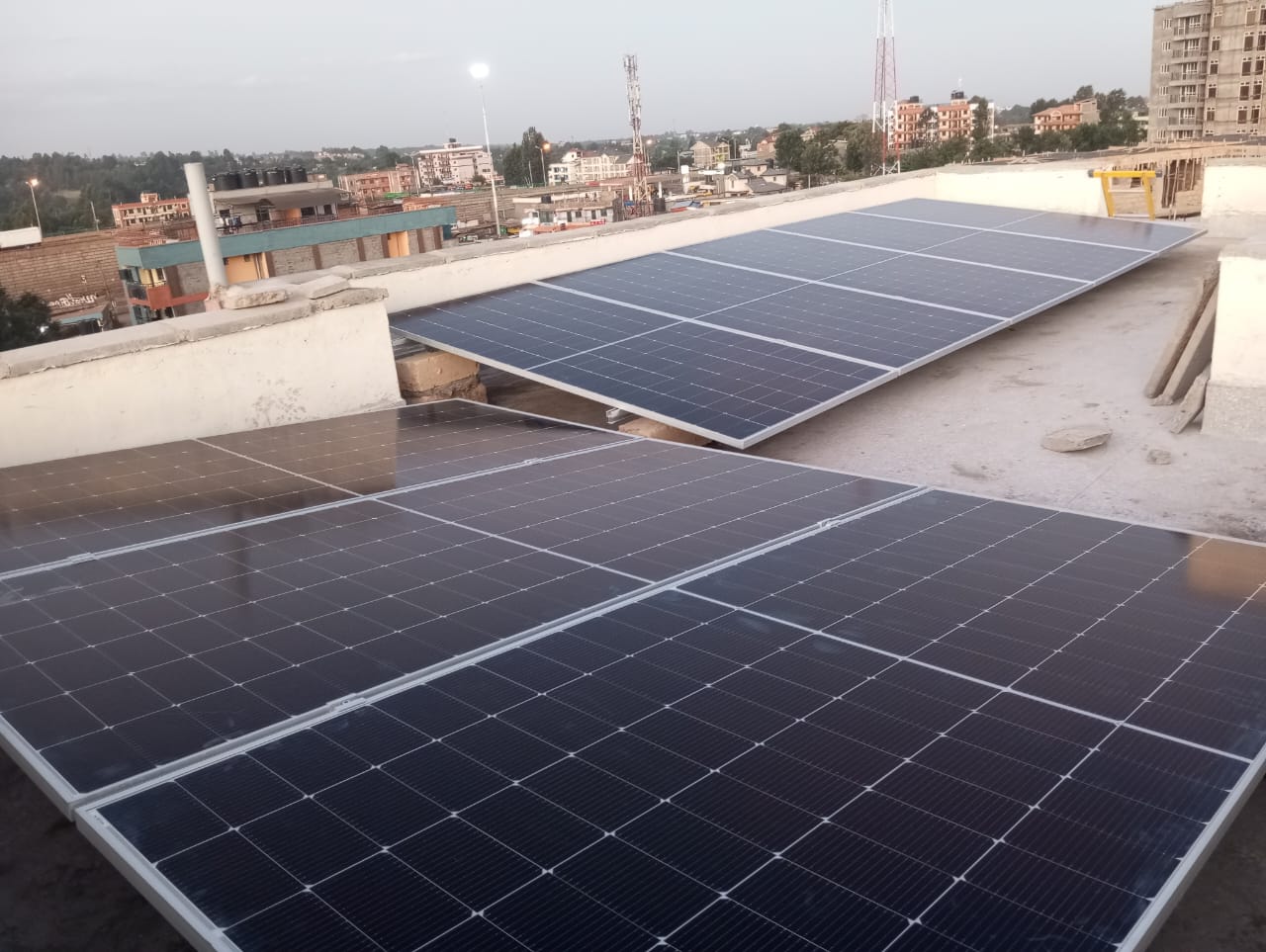 Solar Power for Common Areas in Ruaka Apartment
