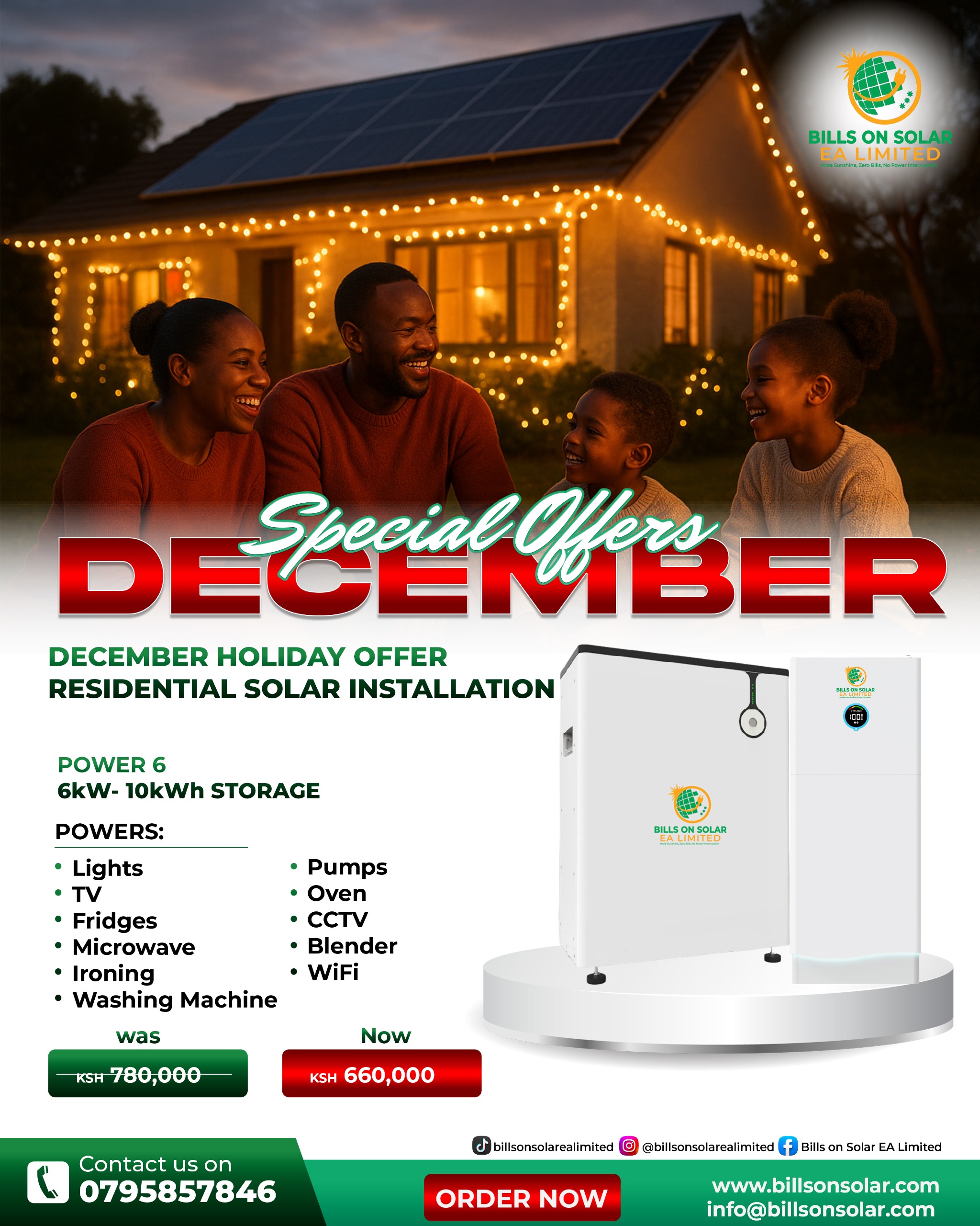 December holiday offer