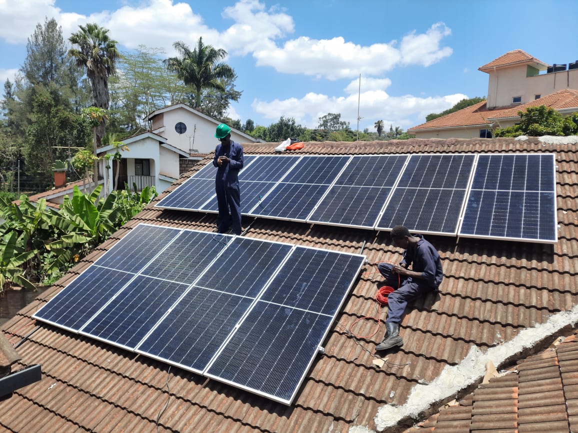 6kW Solar Power System Installed at Gradian Health – Gigiri
