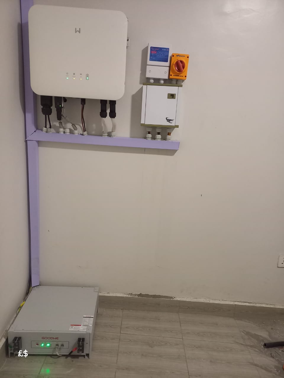 5kW Residential Solar Hybrid System Installed in Kamulu