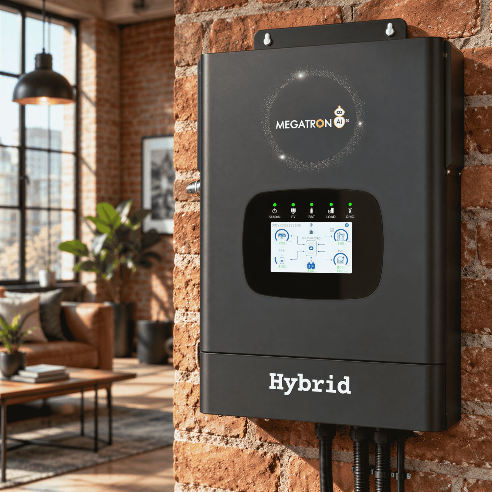 5kW Megatron AI Hybrid Inverter thumbnail