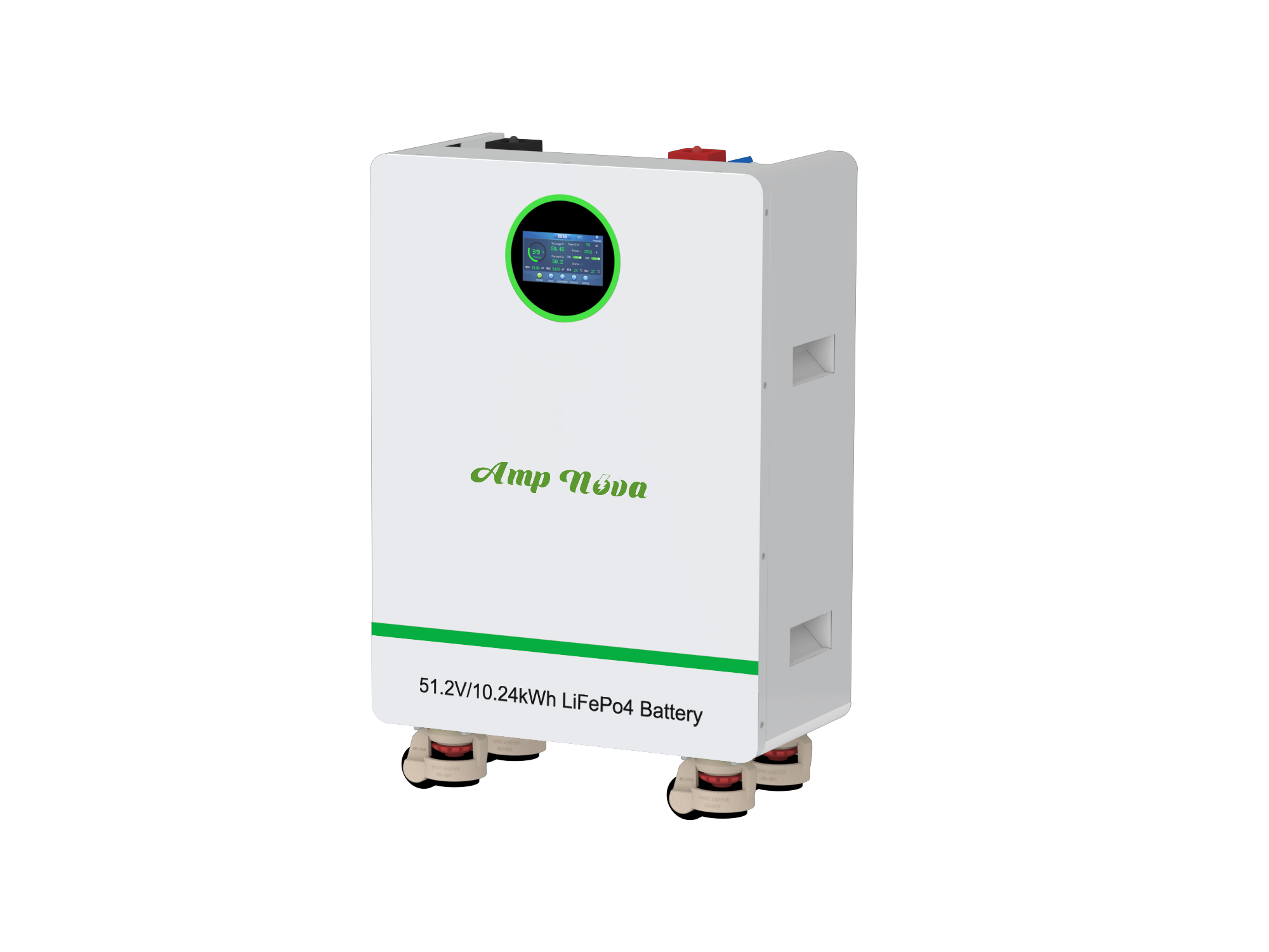 Amp Nova 48V 5.12kWh Lithium Battery | High Cycle LiFePO4 Solar Storage