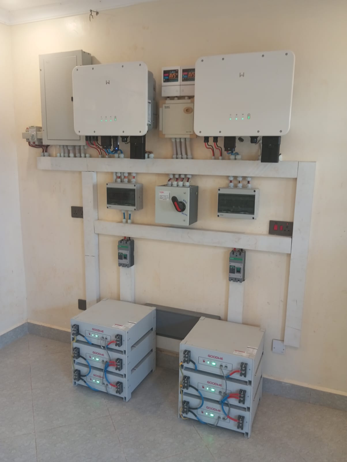 24kW Solar hybrid system installation for Farms, Hotels, Hospitals, medium SMES thumbnail
