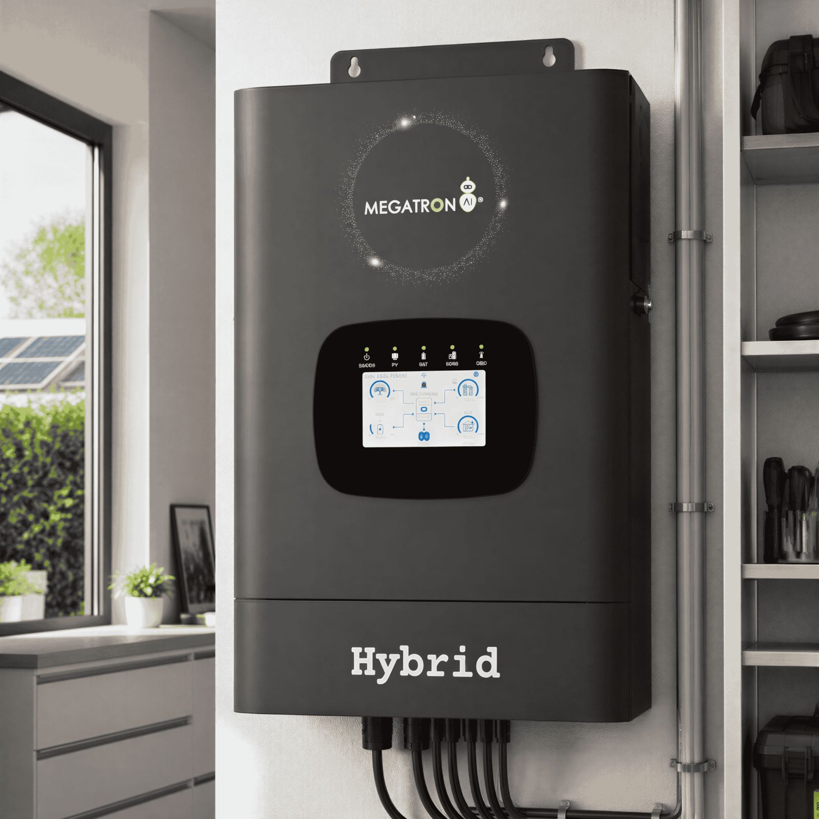 5kW Megatron AI Hybrid Inverter thumbnail