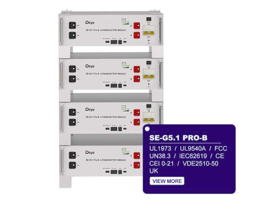 DEYE 5.12KWH (LV) SE-G5.1 LITHIUM ION BATTERY