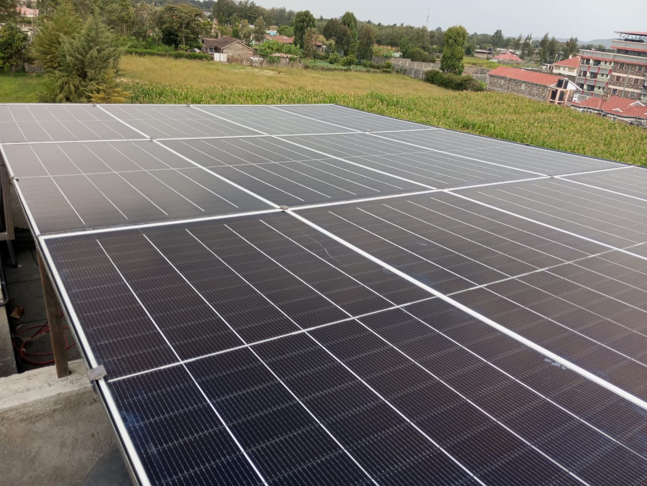Residential solar hybrid system installation in Kenya thumbnail